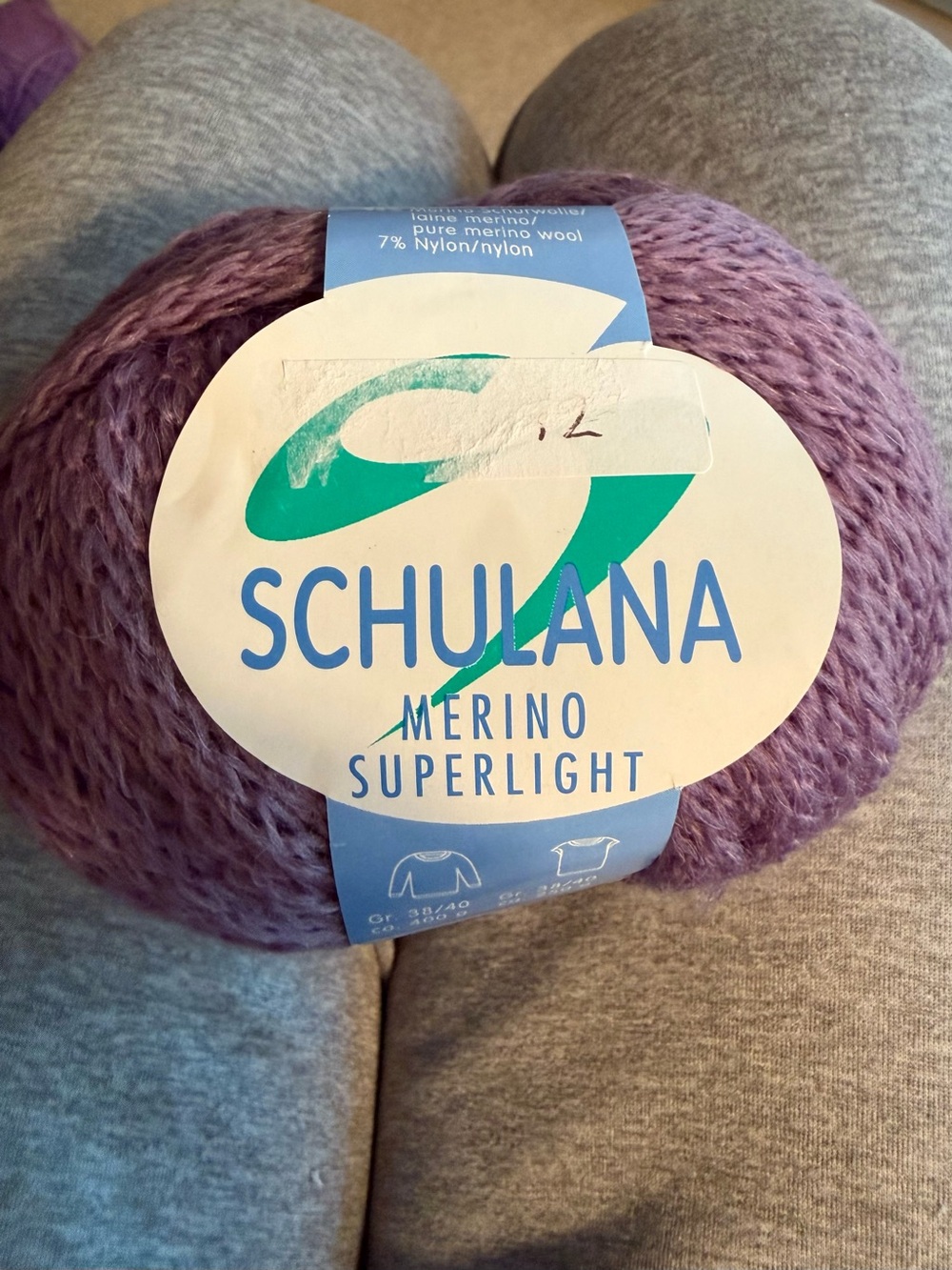 Yarn, Merino Superlight Yarn - Dusty Lavender